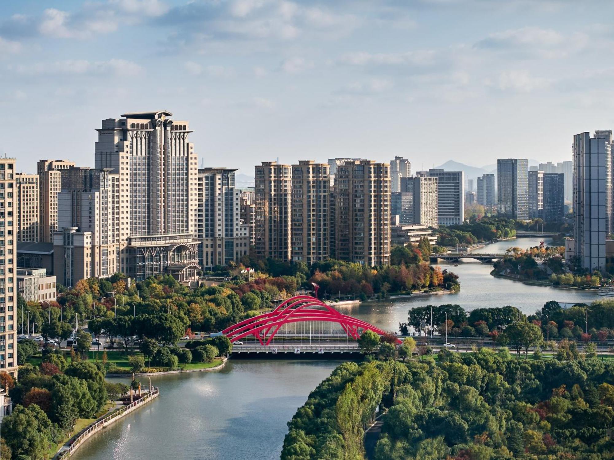 Intercontinental Ningbo By Ihg Hotell Exteriör bild